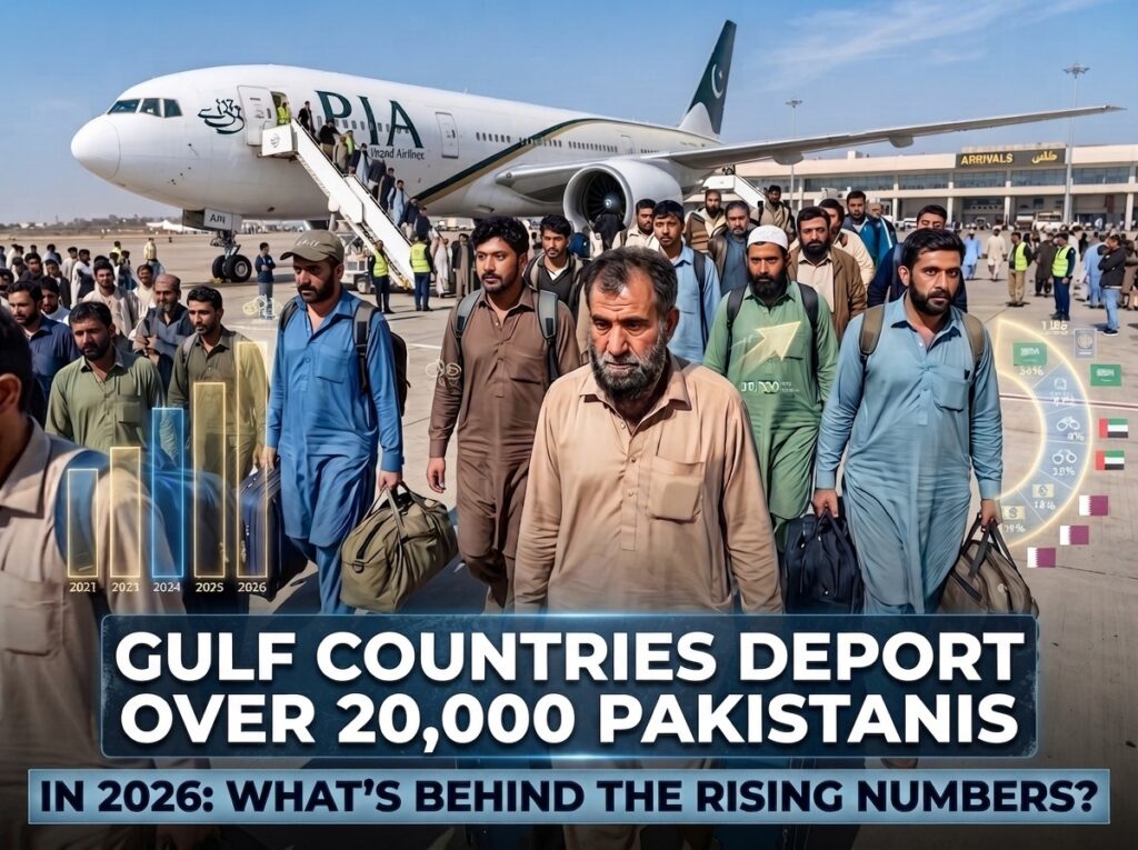 Gulf Countries Deport Over 20,000 Pakistanis in 2026