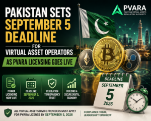 PVARA Virtual Assets Licensing September 5 Deadline for Pakistan Operators
